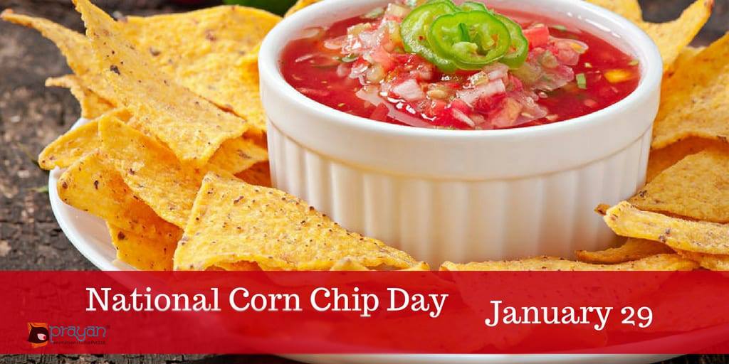 National Corn Chip Day 29th January • Prayan Animation