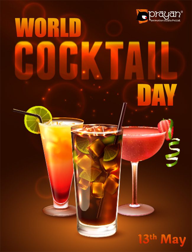 World Cocktail Day Prayan Animation