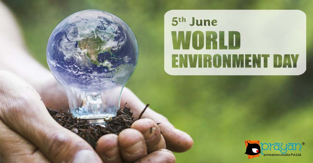 5th June World Environment Day Prayan Animation