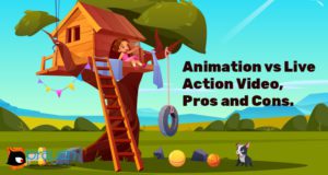 Animation Vs Live Action 2d animation studio