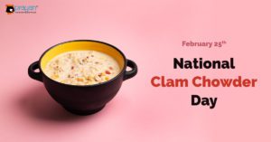 National Clam Chowder Day 2d animation services
