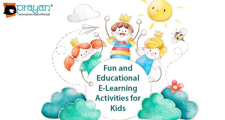 Fun and Educational E-Learning Activities for Kids 2d animation company