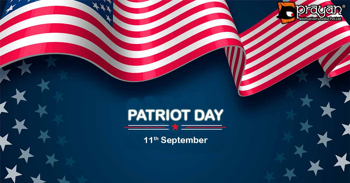 11th Sep Patriot Day in the USA Prayan Animation