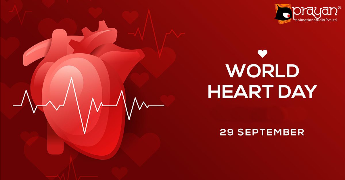 29th September World Heart Day • Prayan Animation