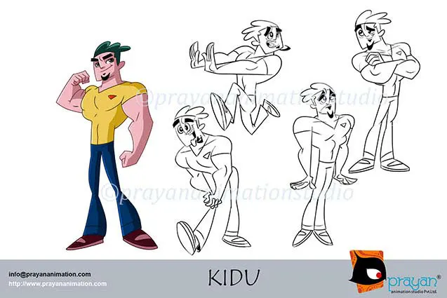 Kidu Character Design