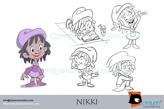 Nikki Character Design